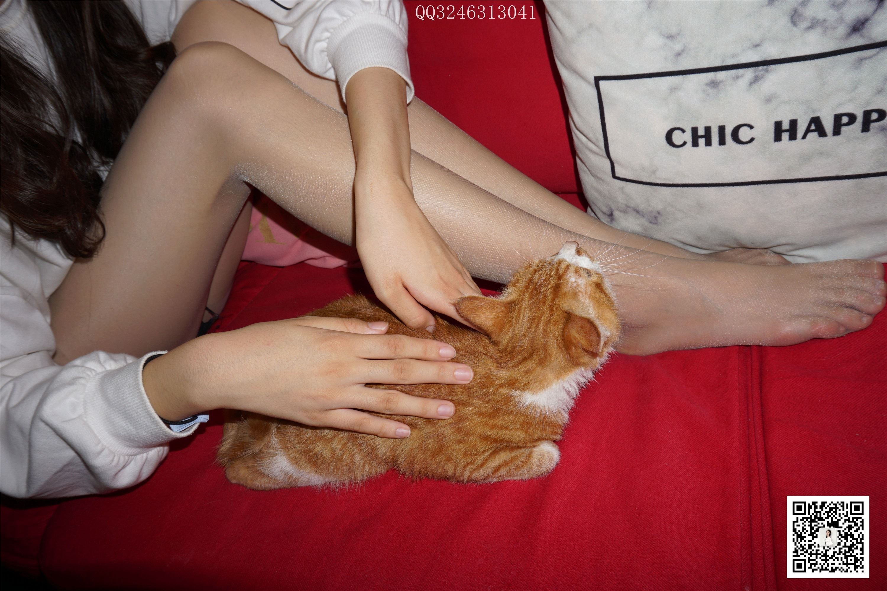 大生模拍 No.090 灰丝高跟小野猫